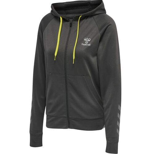 Hummel Hmlgg12 Action Zip Hoodie Woman - forged iron