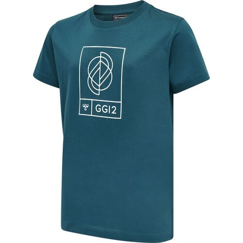 Hummel Hmlgg12 T-Shirt S/S Kids - deep lagoon