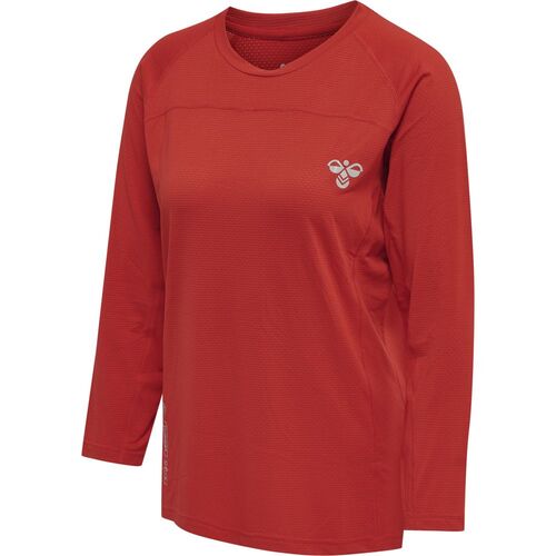 Hummel Hmlgg12 Training Tee L/S Woman - aura orange