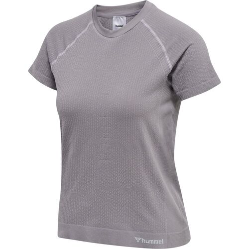 Hummel Hmlmt Flow Seamless T-Shirt - minimal gray