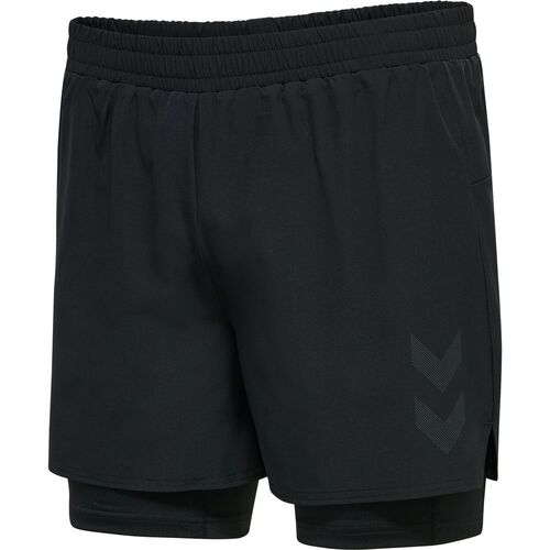 Hummel Hmlmt Force 2 In 1 Shorts - black