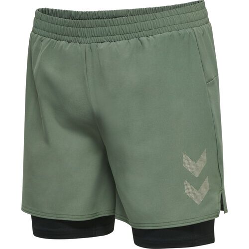 Hummel Hmlmt Force 2 In 1 Shorts - laurel wreath
