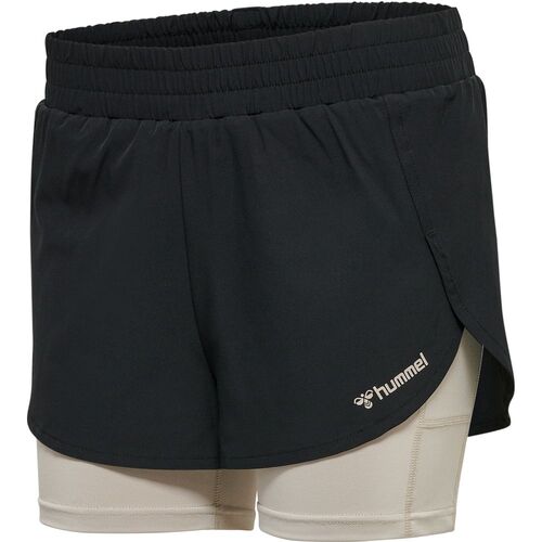 Hummel Hmlmt Track 2 In 1 Shorts - black