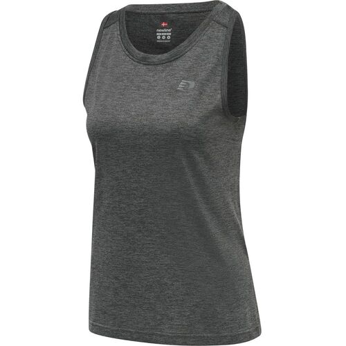 newline Women Running Singlet - forged iron melange