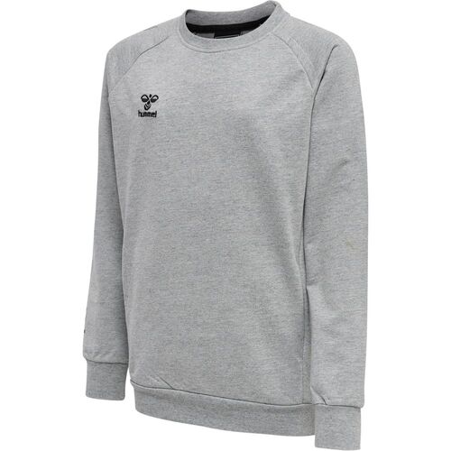 Hummel Hmlmove Grid Cotton Sweatshirt Kids - grey melange