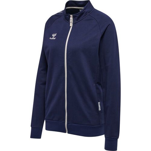Hummel Hmlmove Grid Cot. Zip Jacket Woman - marine