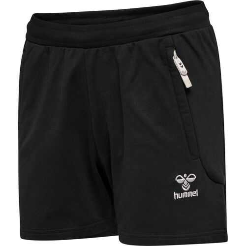 Hummel Hmlmove Grid Cot. Shorts Woman - black