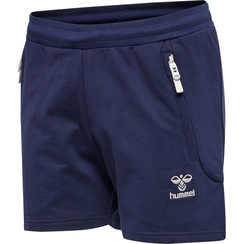 Hummel Hmlmove Grid Cot. Shorts Woman - marine