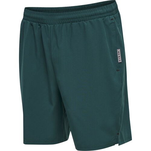Hummel Hmlmove Grid Woven Shorts - deep teal