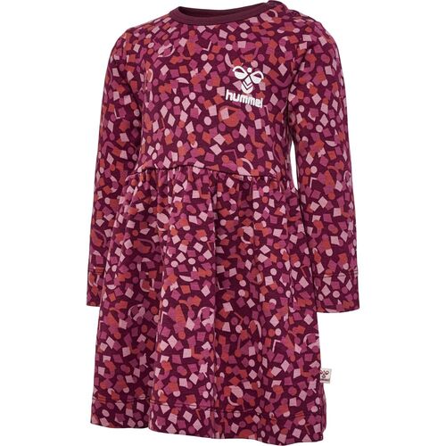 Hummel Hmlconfetti Dress L/S - windsor wine