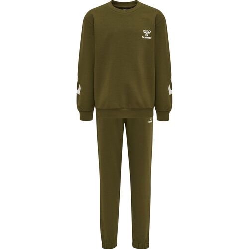 Hummel Hmlventi Tracksuit - dark olive