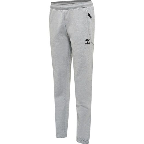 Hummel Hmlmove Grid Cot. Pants Woman - grey melange