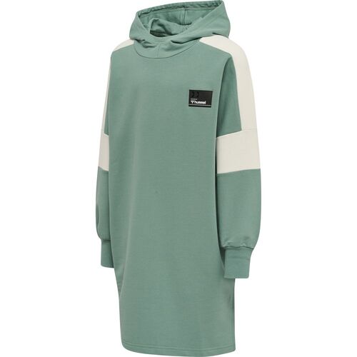 Hummel Hmlmarlee Hoodie Dress - mineral blue