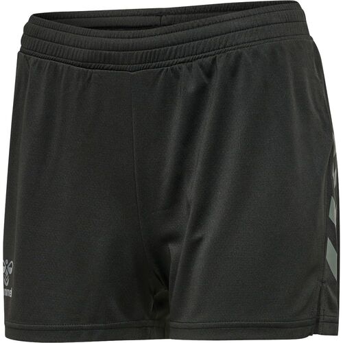 Hummel Hmlongrid Poly Shorts Wo - jet black/forged iron