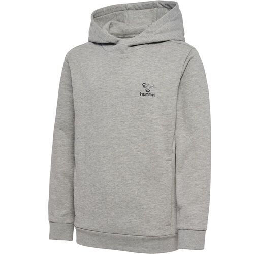 Hummel Hmloffgrid Hoodie Kids - grey melange/forged iron