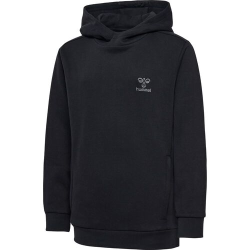 Hummel Hmloffgrid Hoodie Kids - jet black/forged iron
