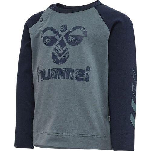 Hummel Hmlmarcus T-Shirt L/S - stormy weather