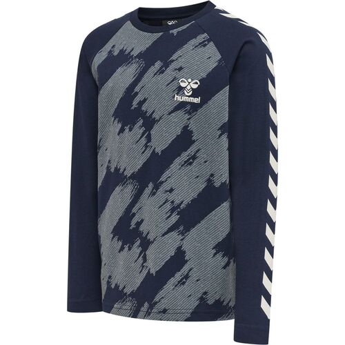 Hummel Hmlzion T-Shirt L/S - black iris