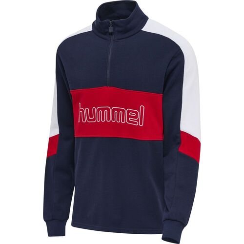 Hummel Hmlic Claude Half Zip Sweatshirt - peacoat