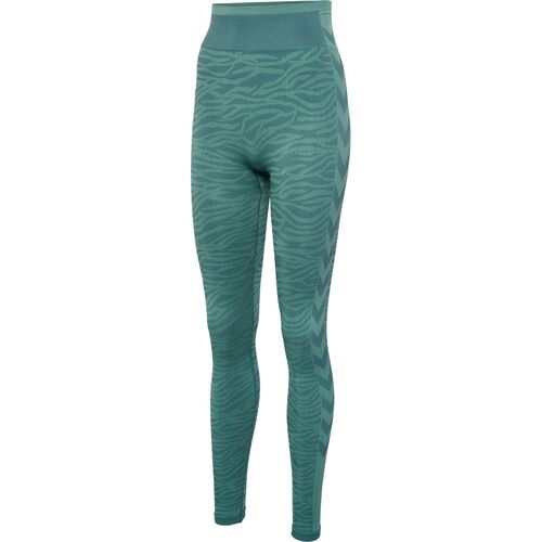 Hummel Hmlmt Saga Seamless Mw Tights - north atlantic/blue surf melan