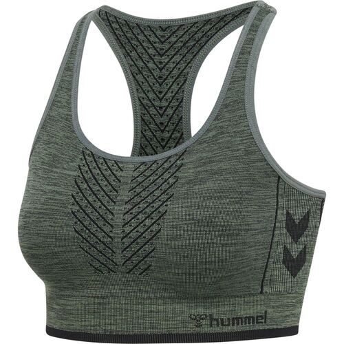 Hummel Hmlmt Aly Seamlesss Sports Top - north atlantic/black melange
