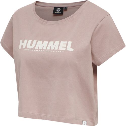 Hummel Hmllegacy Woman Cropped T-Shirt - woodrose