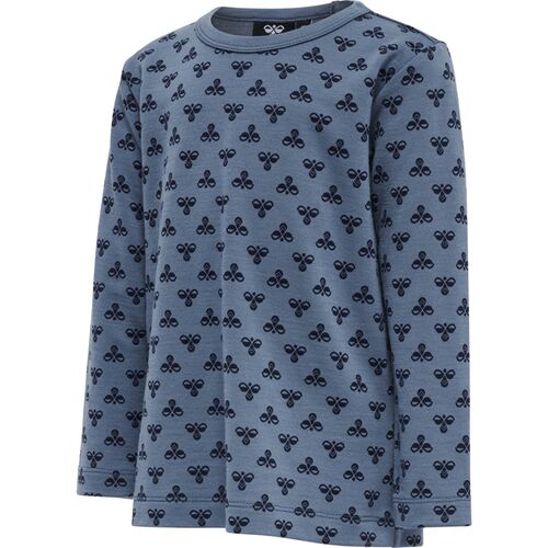 Hummel Hmlvilmo T-Shirt L/S - china blue
