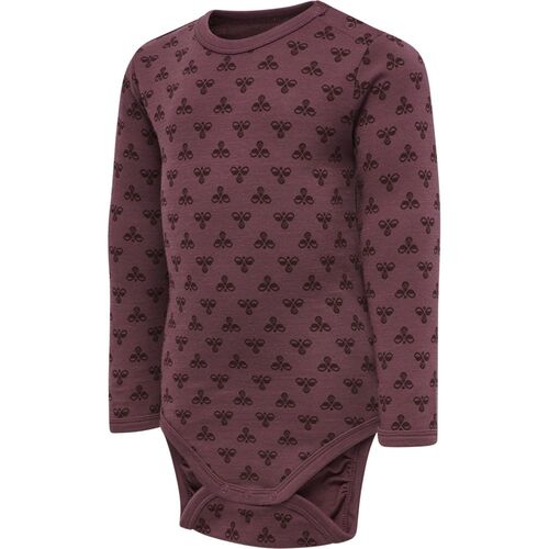 Hummel Hmlbambo Body L/S - roan rouge
