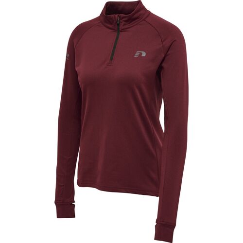 Hummel WomenS 1/2 Zip Sweat - winetasting