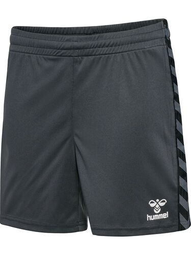 Hummel Hmlauthentic Pl Shorts Kids - asphalt