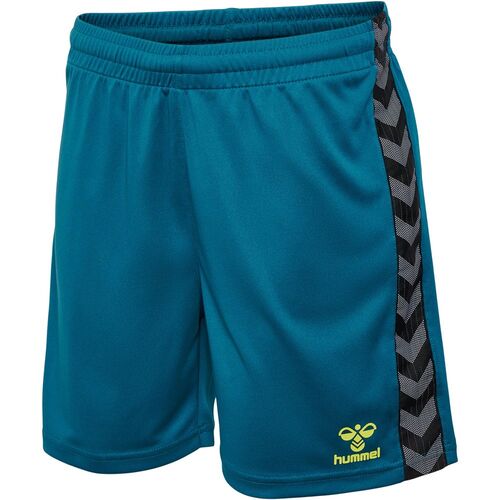 Hummel Hmlauthentic Pl Shorts Kids - blue coral