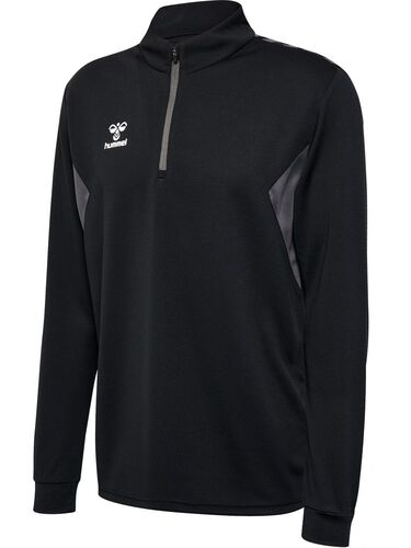 Hummel Hmlauthentic Half Zip Sweat - black