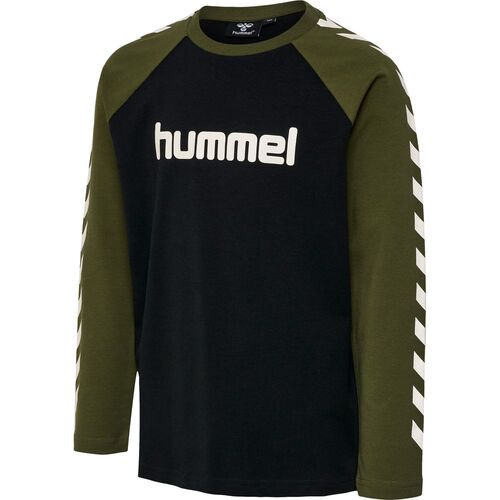 Hummel Hmlboys T-Shirt L/S - olive night