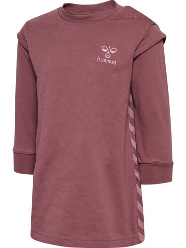 Hummel Hmlolga Sweat Dress - rose brown