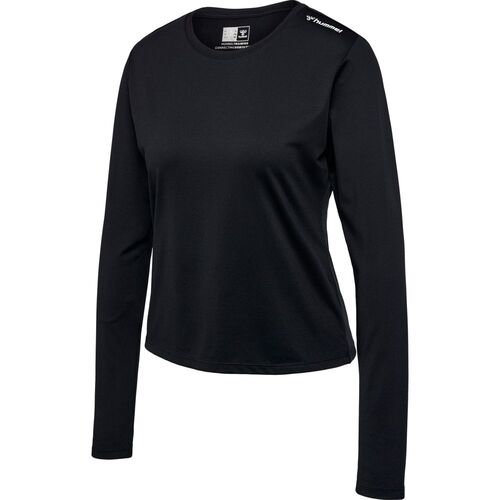 Hummel Hmlmt Aura Mesh T-Shirt L/S - black