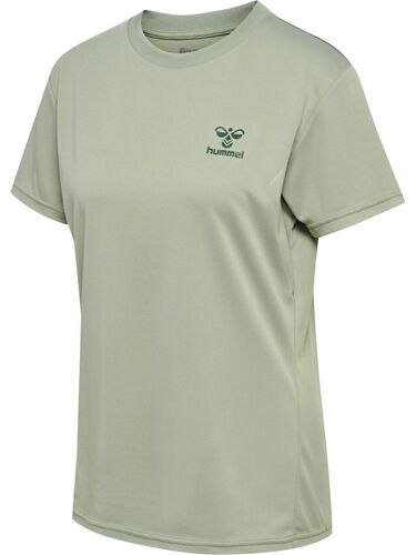 Hummel Hmlactive Pl Jersey S/S Woman - desert sage