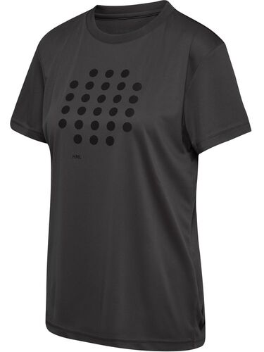 Hummel Hmlactive Court Pl Jersey S/S Woman - obsidian