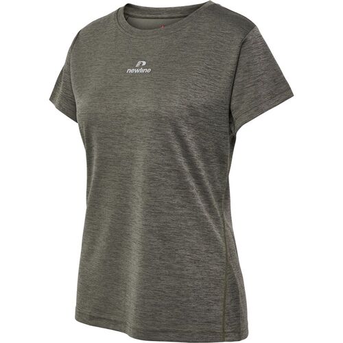newline Nwlpace Melange Tee Woman - beluga melange