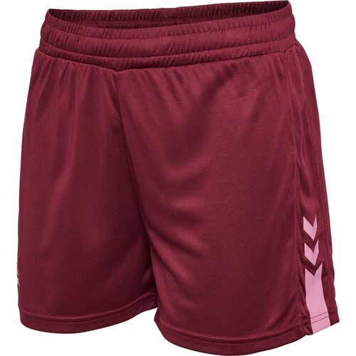 Hummel Hmlactive Pl Shorts Woman - burgundy