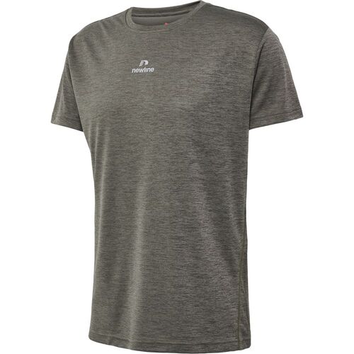 newline Nwlpace Melange Tee - beluga melange