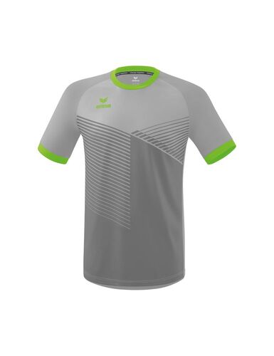 Erima Mantua Jersey Shortsleeve - silver grey/green gecko