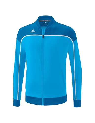 Erima Change Presentation Jacket - curacao/mykonos/white