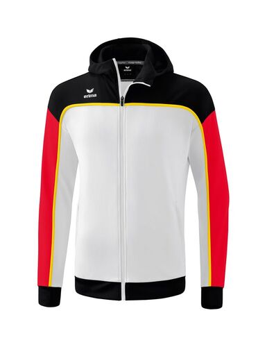 Erima Change Training Jacket With Hood - white/black/red
