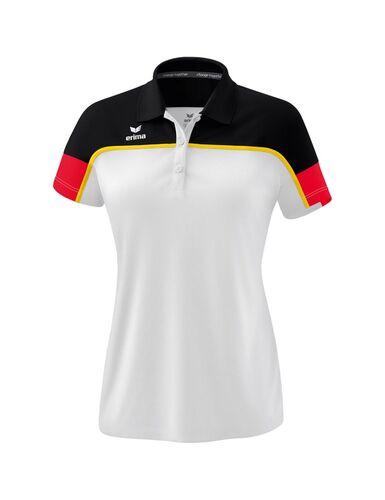 Erima Change Poloshirt Function - white/black/red