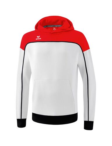 Erima Change Hoody - white/red/black
