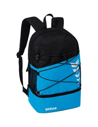 Erima Six Wings Multi-Functional Backpack - curacao/black