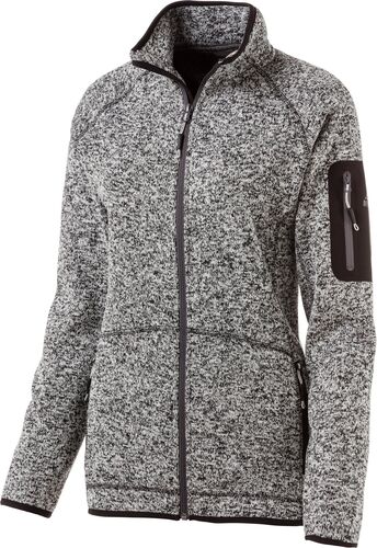 McKINLEY Da.-Fleece-Jacke Skeena Wms - m�lange/black