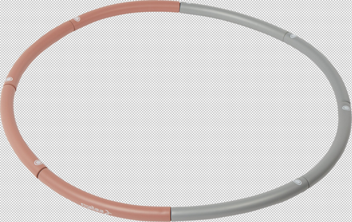 Energetics Gym-Reifen Hula Hoop Ring - rose/gold