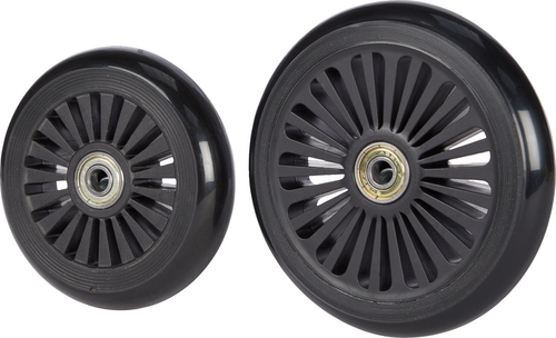 Firefly Scooter-Rollen Pu Wheels 100/120Mm - black/black