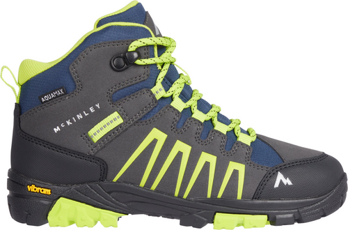 McKINLEY Ki.-Trek-Stiefel Denali Mid Aqx J - anthracite/green lim
